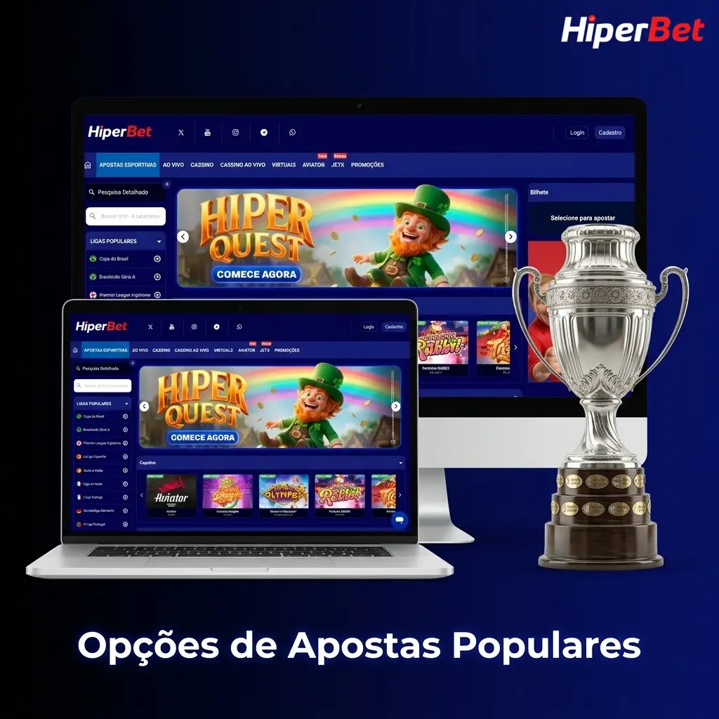 Opções de Apostas Populares no Hiperbet