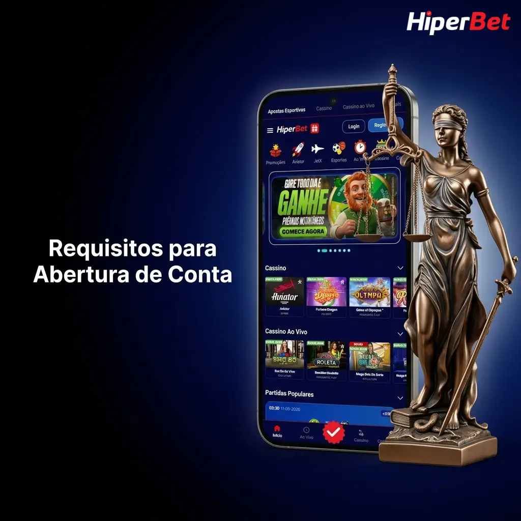 Requisitos para Abertura de Conta na Hiperbet
